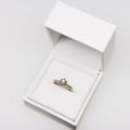 14k ruusukultainen 0,67ct Timanttisormus
