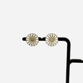 Georg Jensen kullatut hopeiset Daisy korvakorut