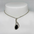 Hopeinen Onyx riipus