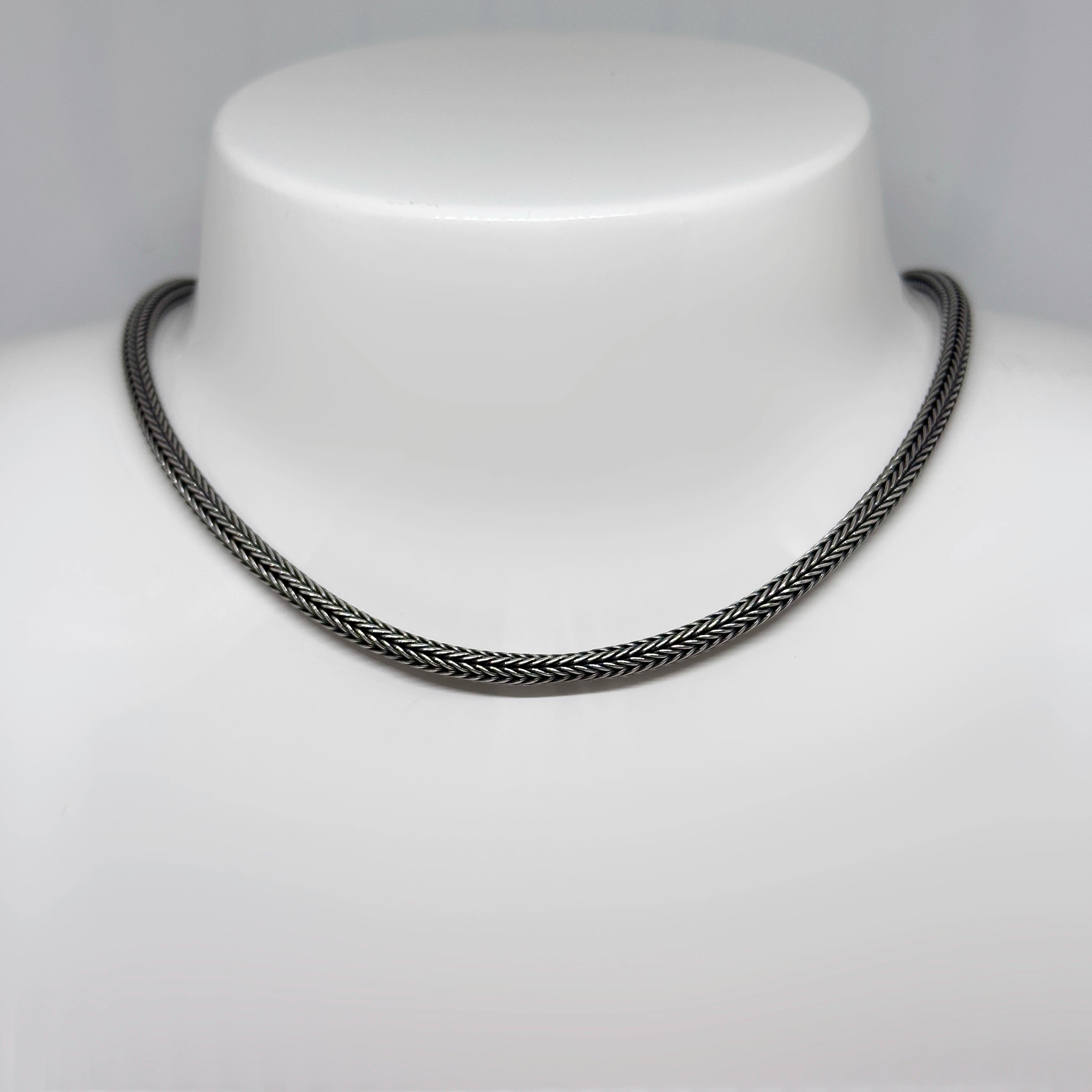 Kalevala Koru hopeinen Verkkoketju 40.6cm