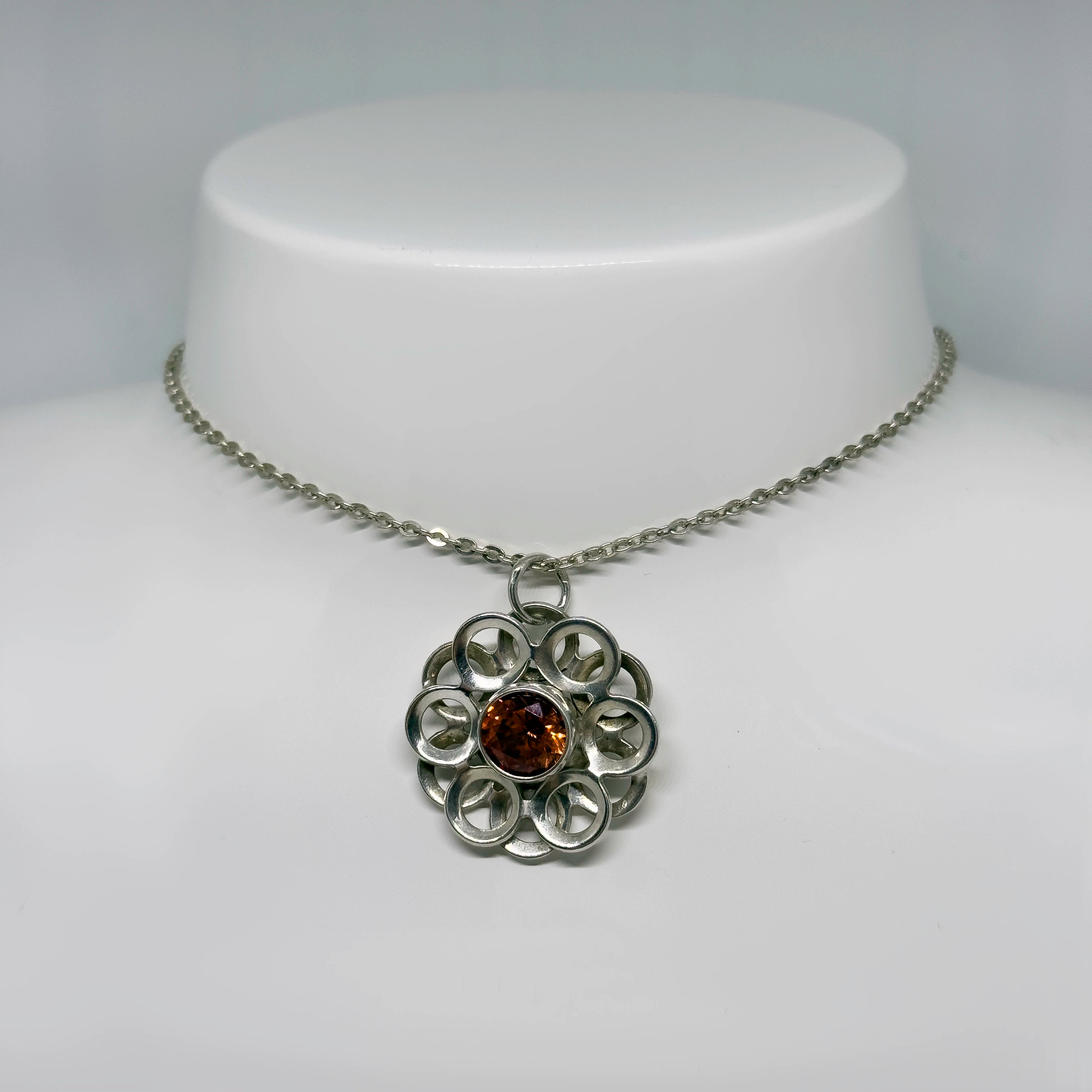 Salovaara hopeinen Zirkonia riipus