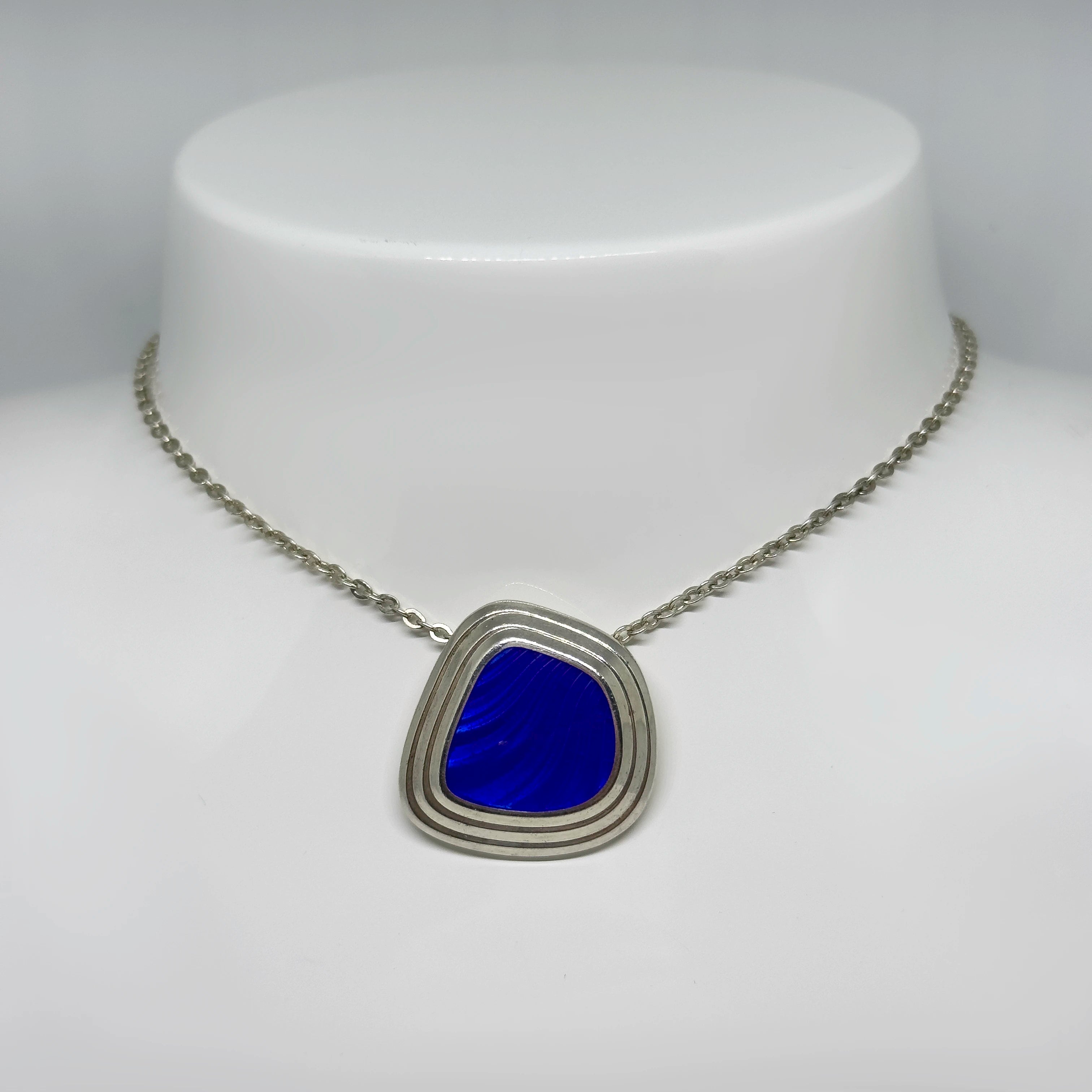 Rahapaja hopeinen Emaloitu riipus