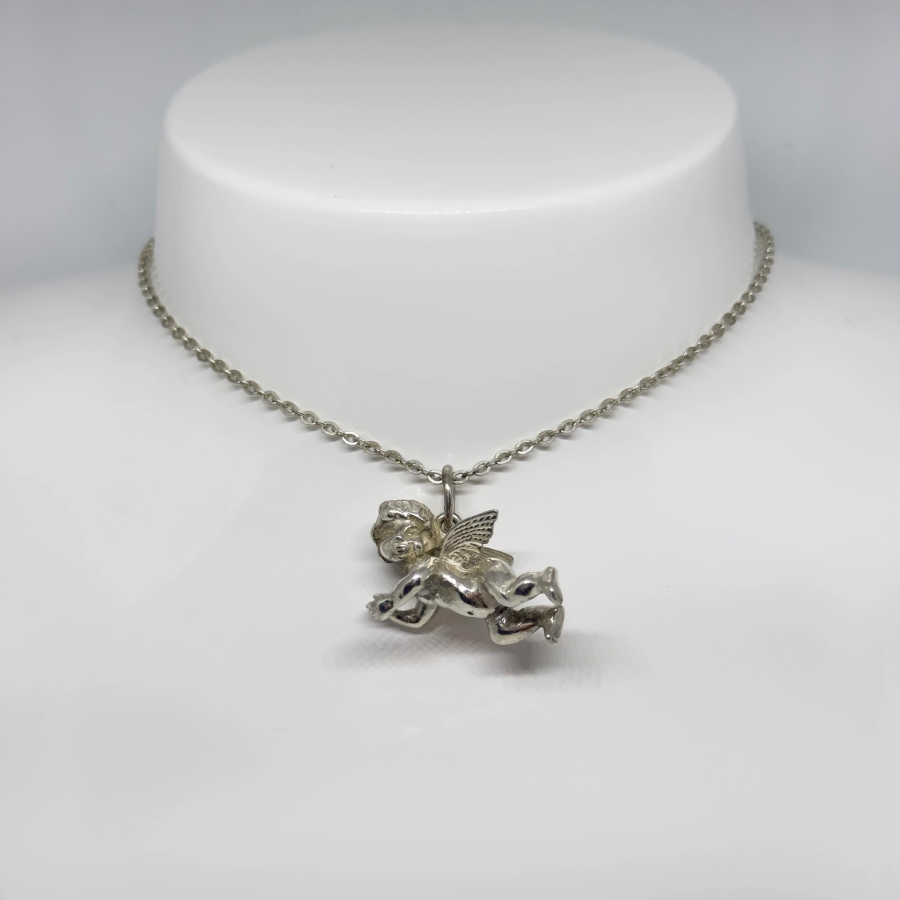 Ruotsalainen hopeinen Enkeli riipus