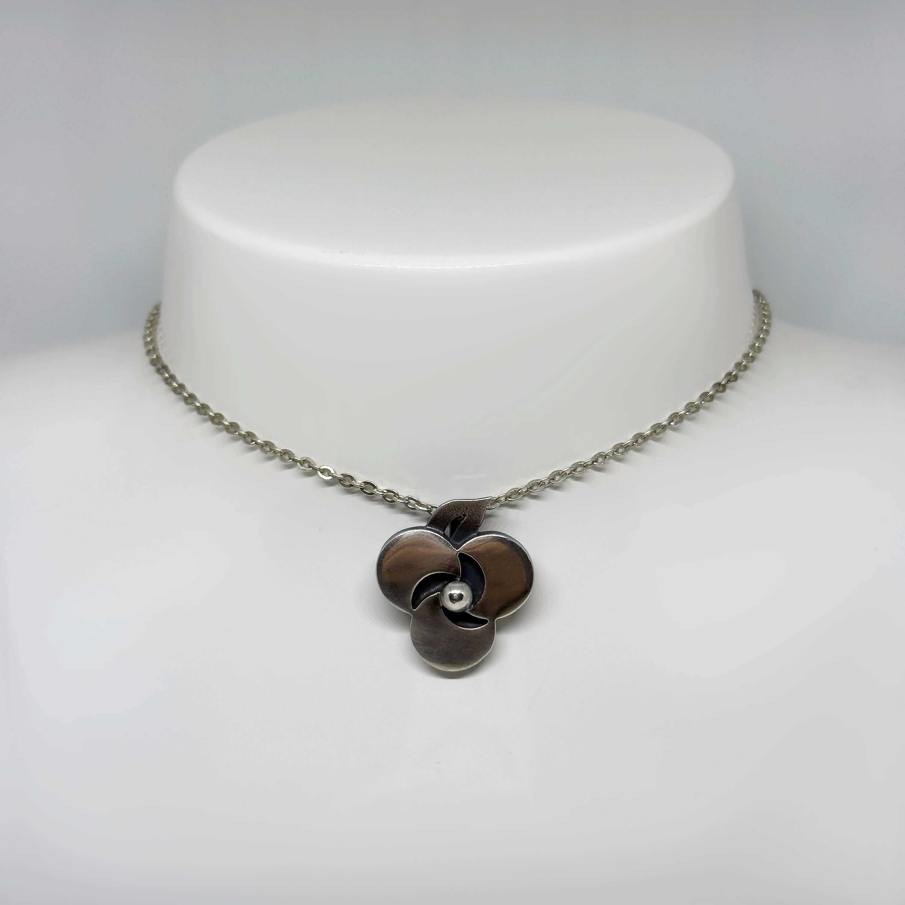 Aarikka hopeinen riipus