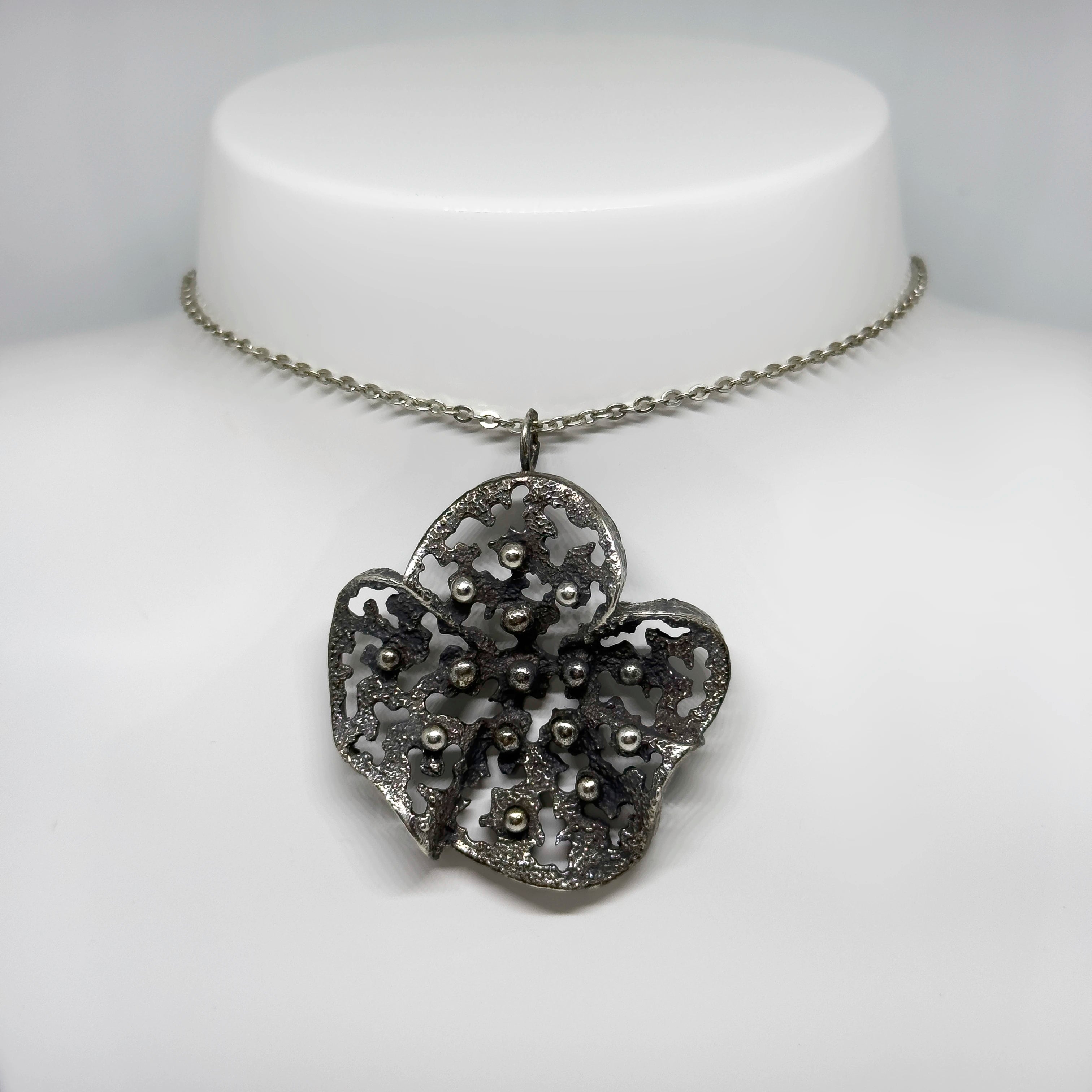 Salovaara hopeinen riipus