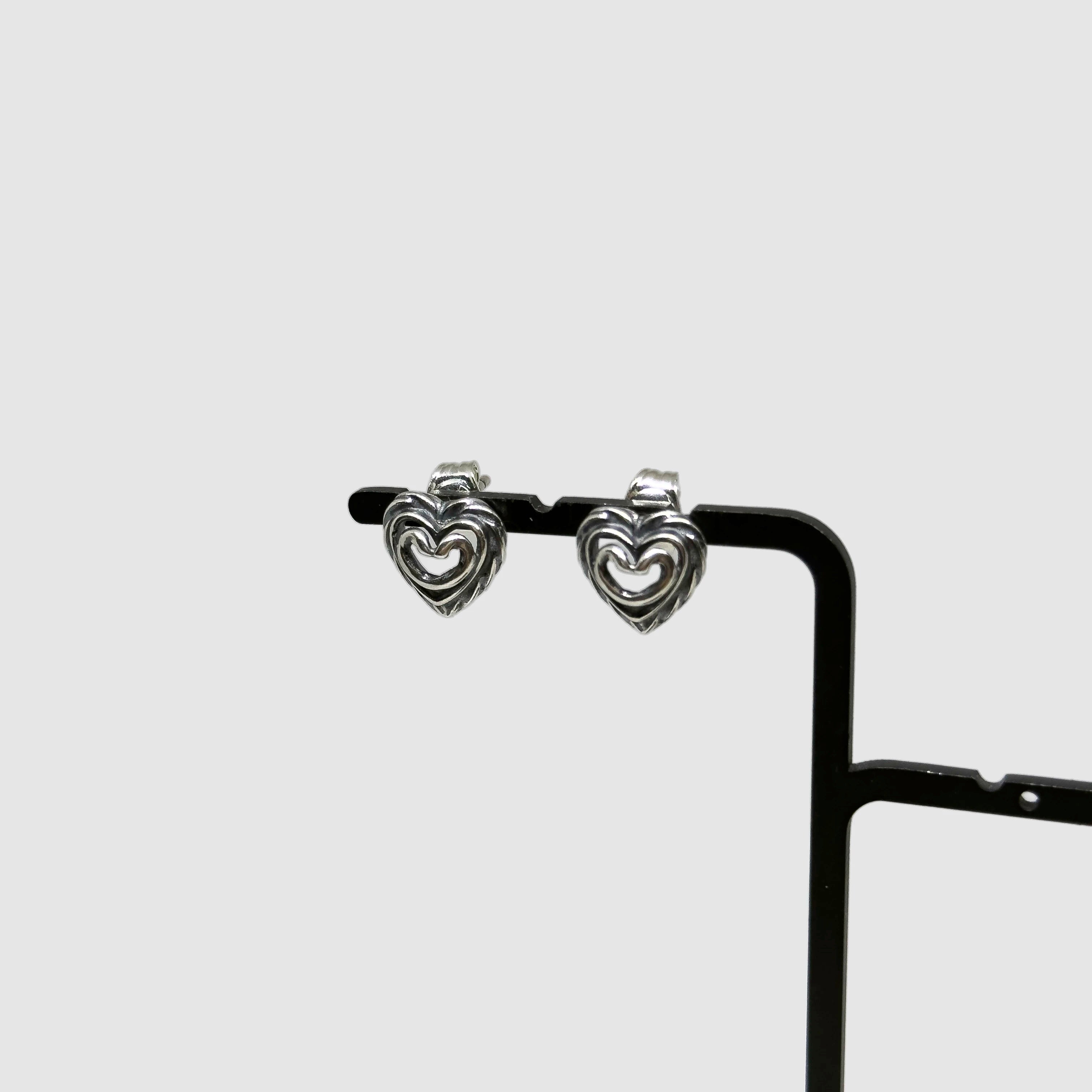 Kalevala Koru hopeiset Talon Sydän korvakorut