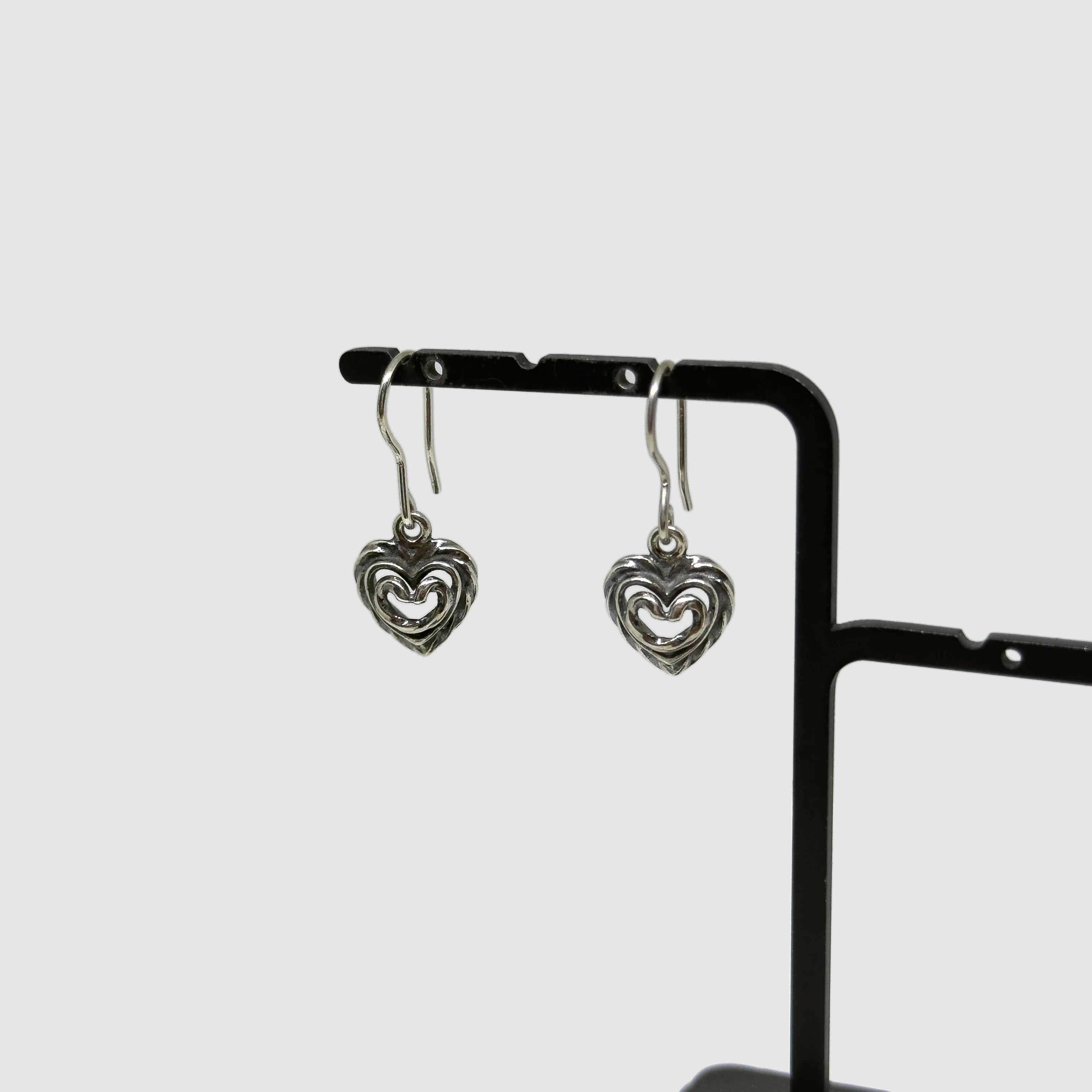 Kalevala Koru hopeiset Talon Sydän korvakorut