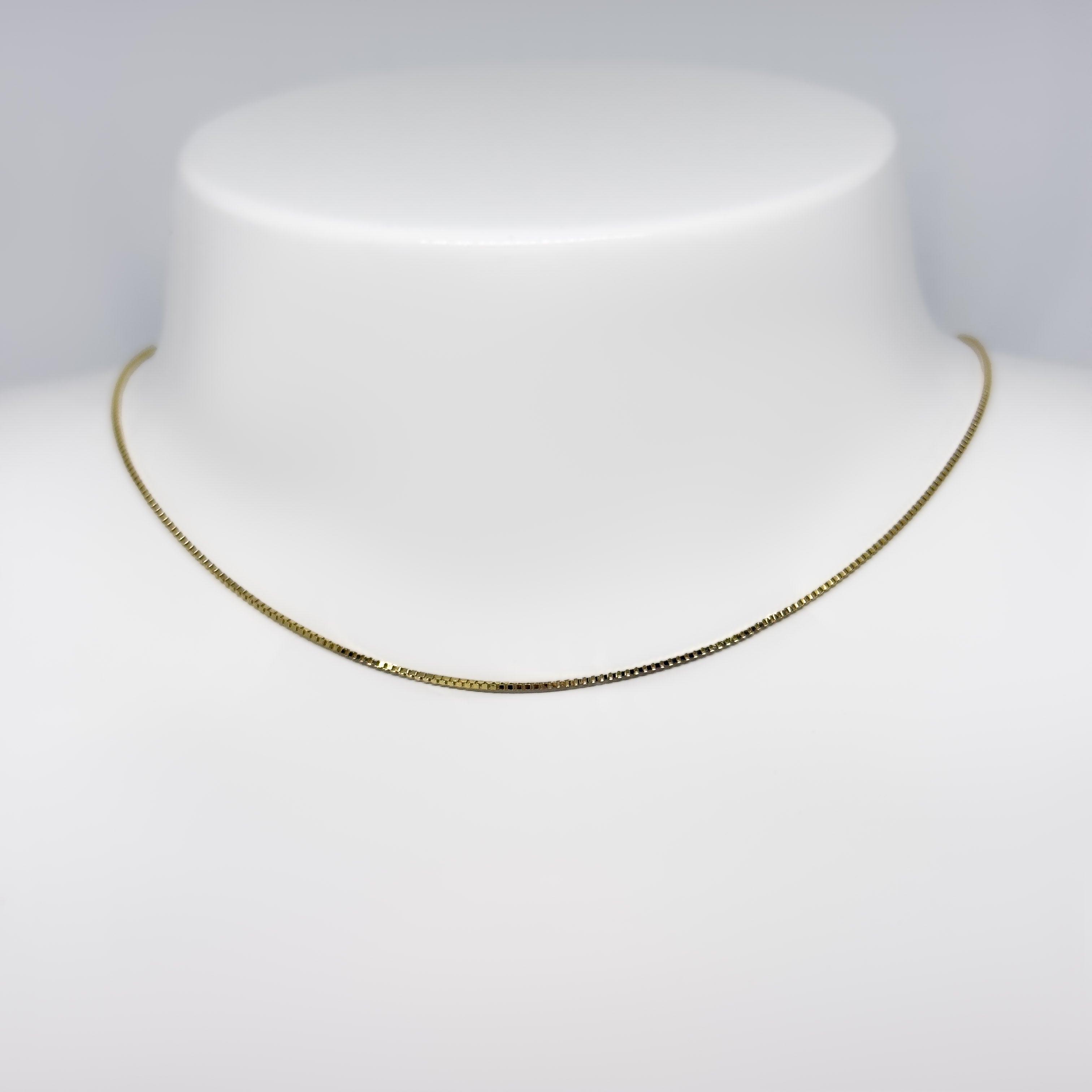 14K Keltakultainen Venetsiaketju