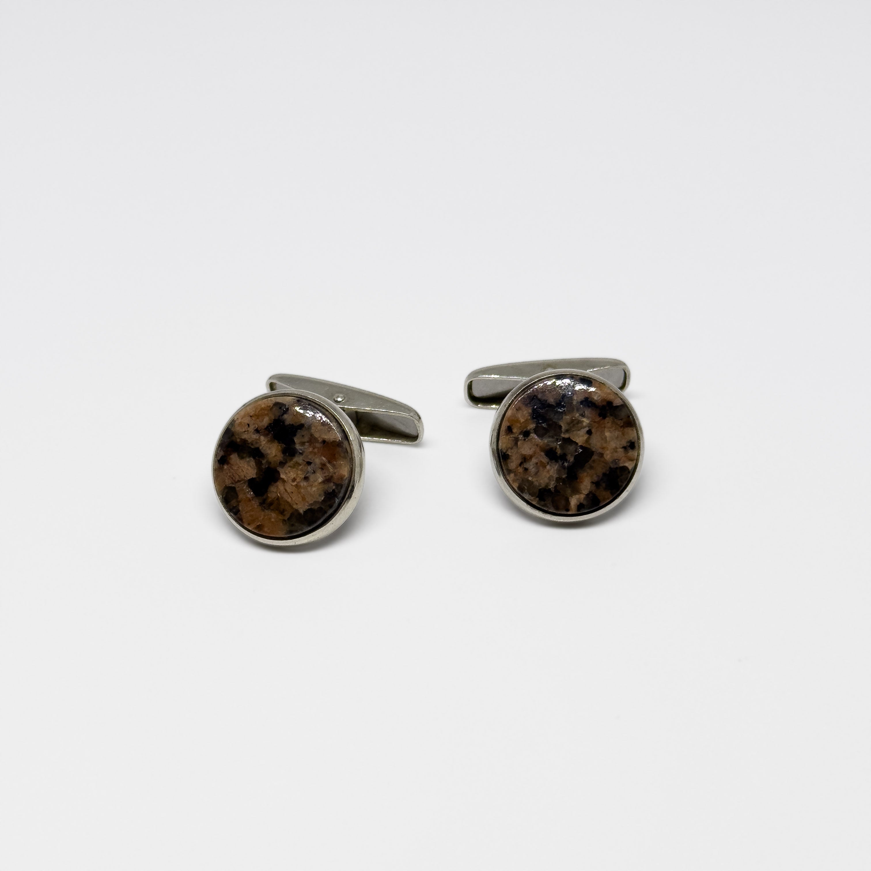Kalevala Koru silver Graniitti cufflinks