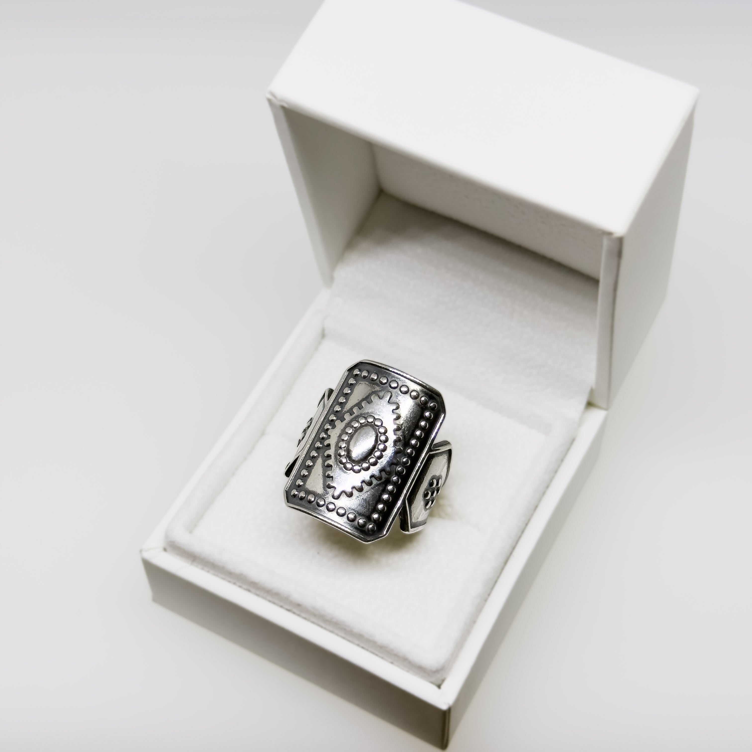 Kalevala Koru silver Ilmajoki ring, size 18