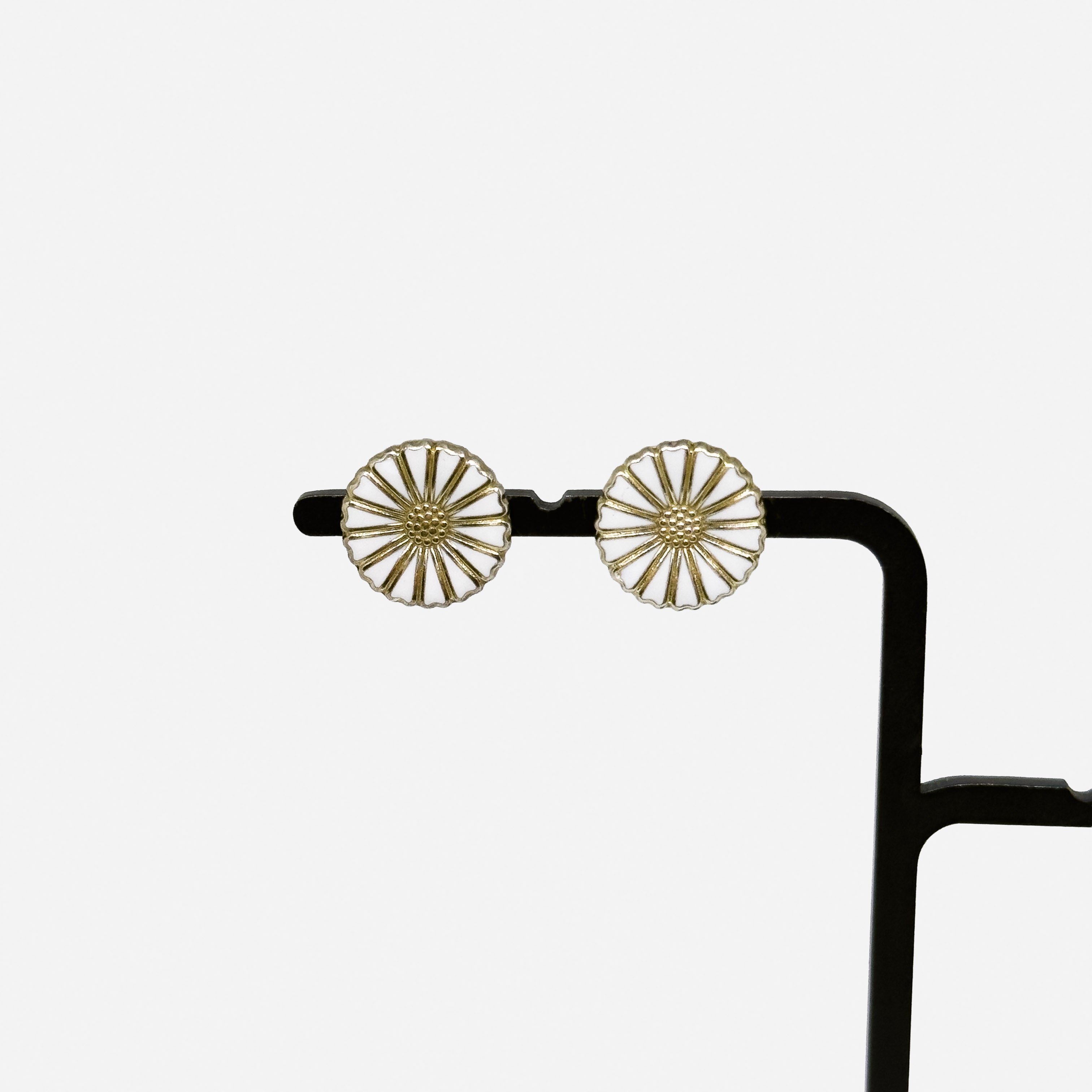 Georg Jensen Gold-Plated Sterling Silver Daisy Earrings