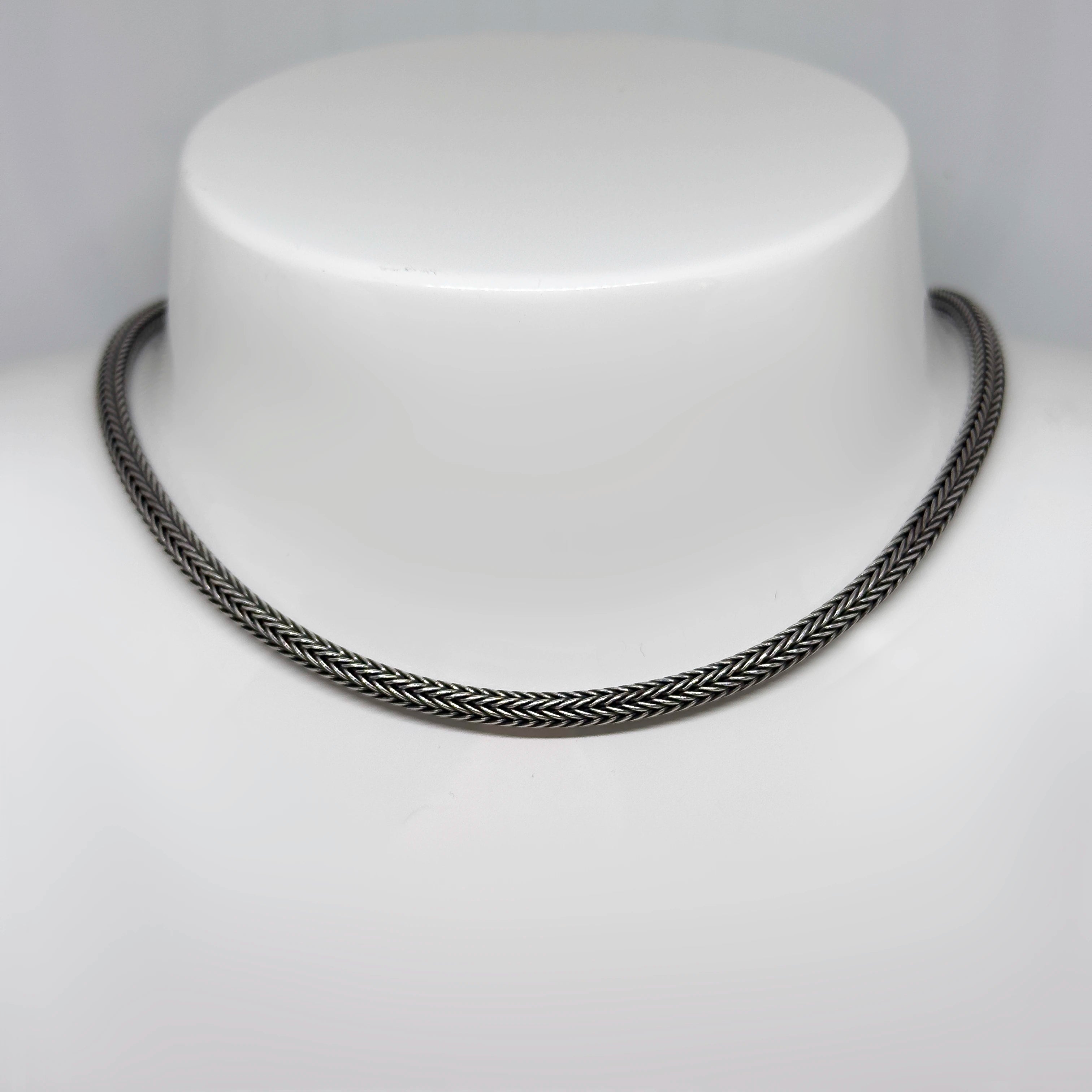 Kalevala Koru hopeinen Verkkoketju 41cm