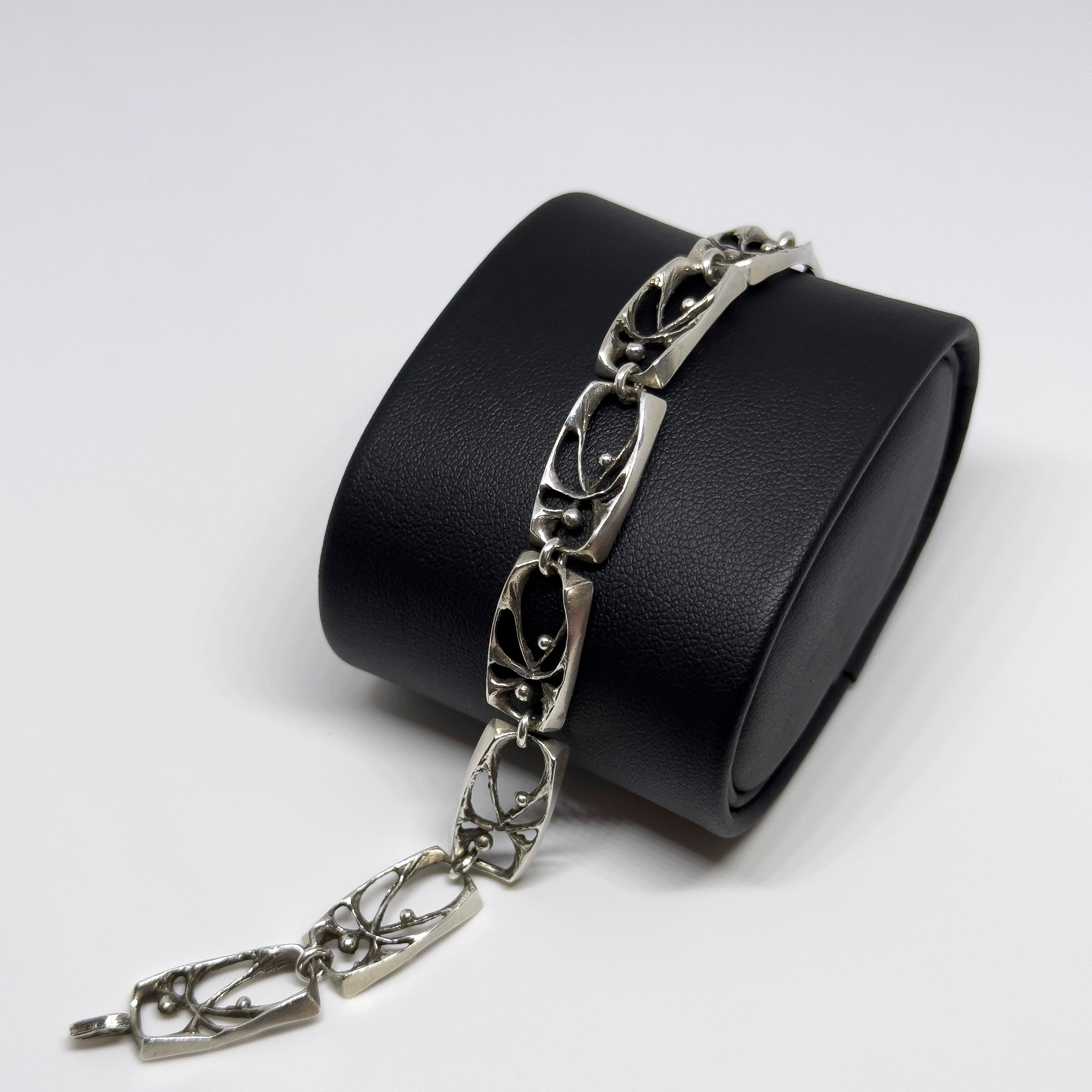 Karl Laine silver Spider bracelet