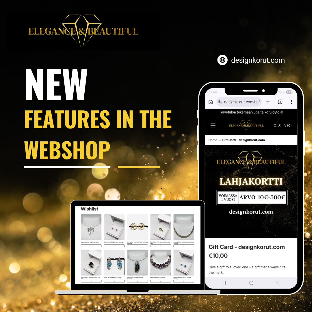 New features in the online store